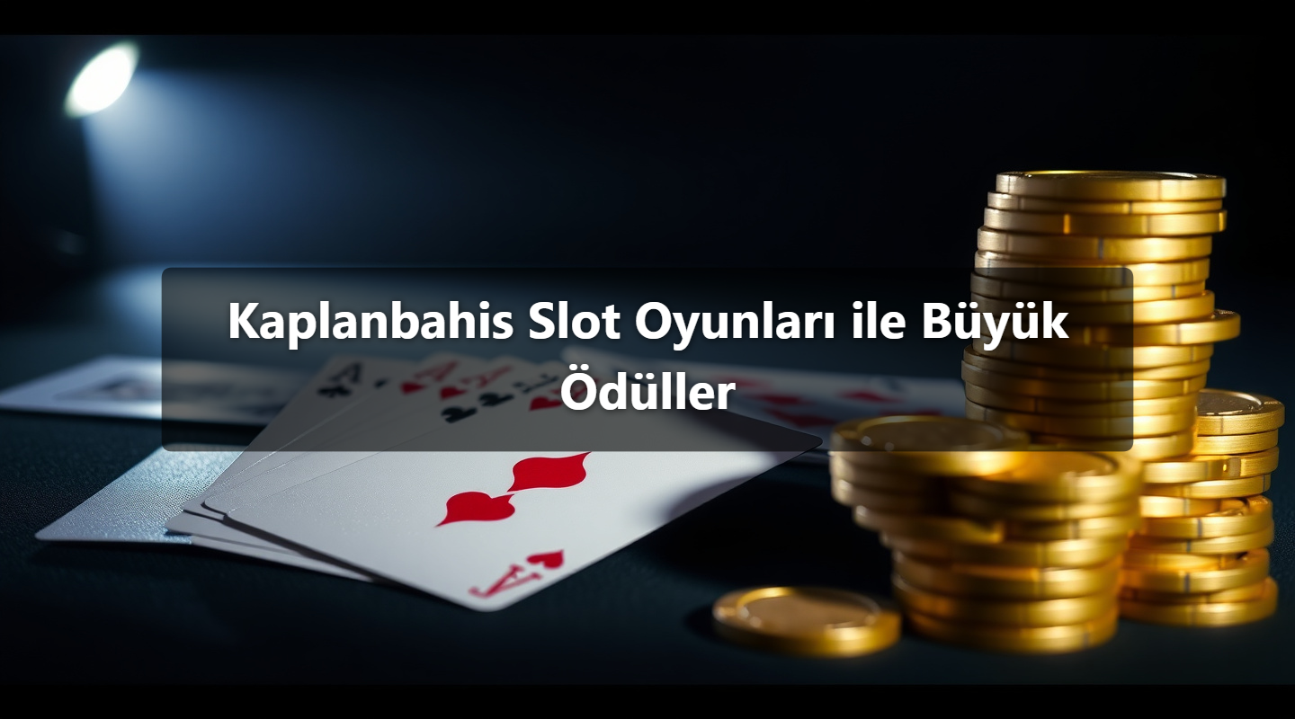 Kaplanbahis Slot Oyunları ile Büyük Ödüller